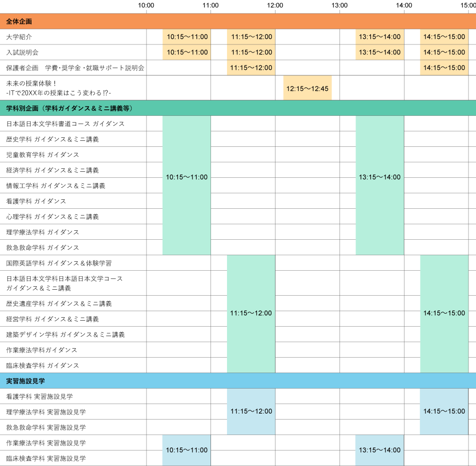 オープンキャンパス21 プログラム 京都橘大学 入試サイト