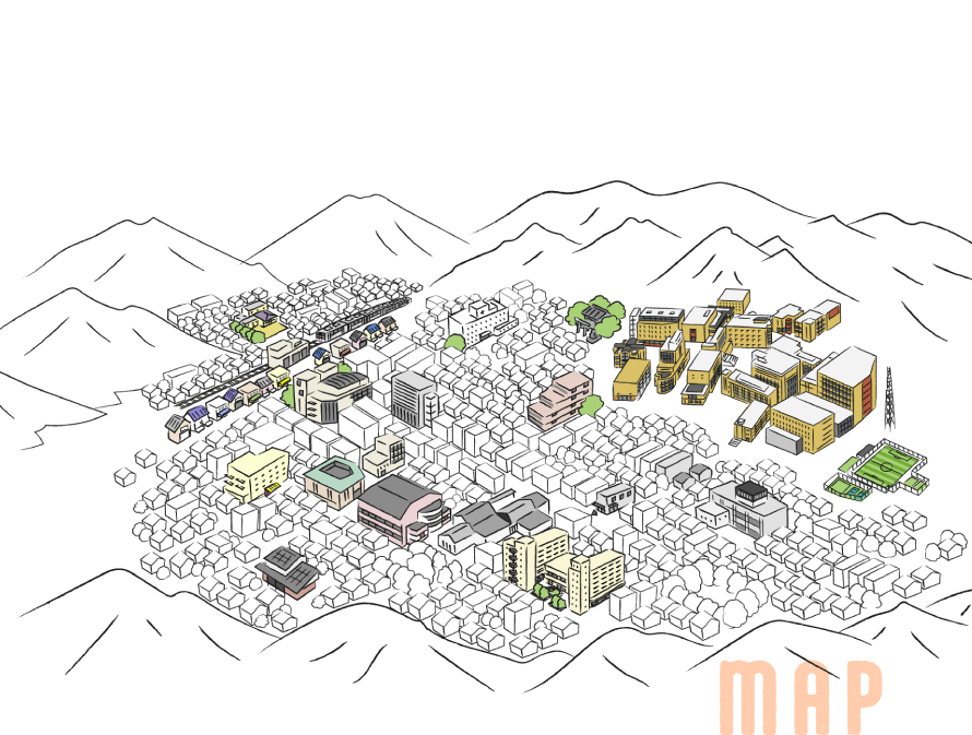 ことばでつむぐ山科マップ　イメージ写真