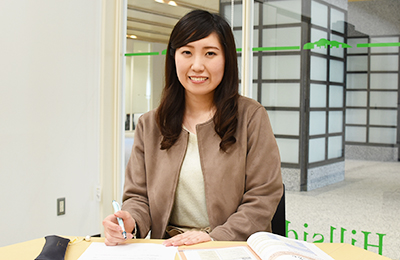 櫻田明日香さん／現代ビジネス学部経営学科4回生