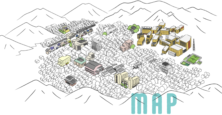 ことばでつむぐ山科マップ　イメージ写真