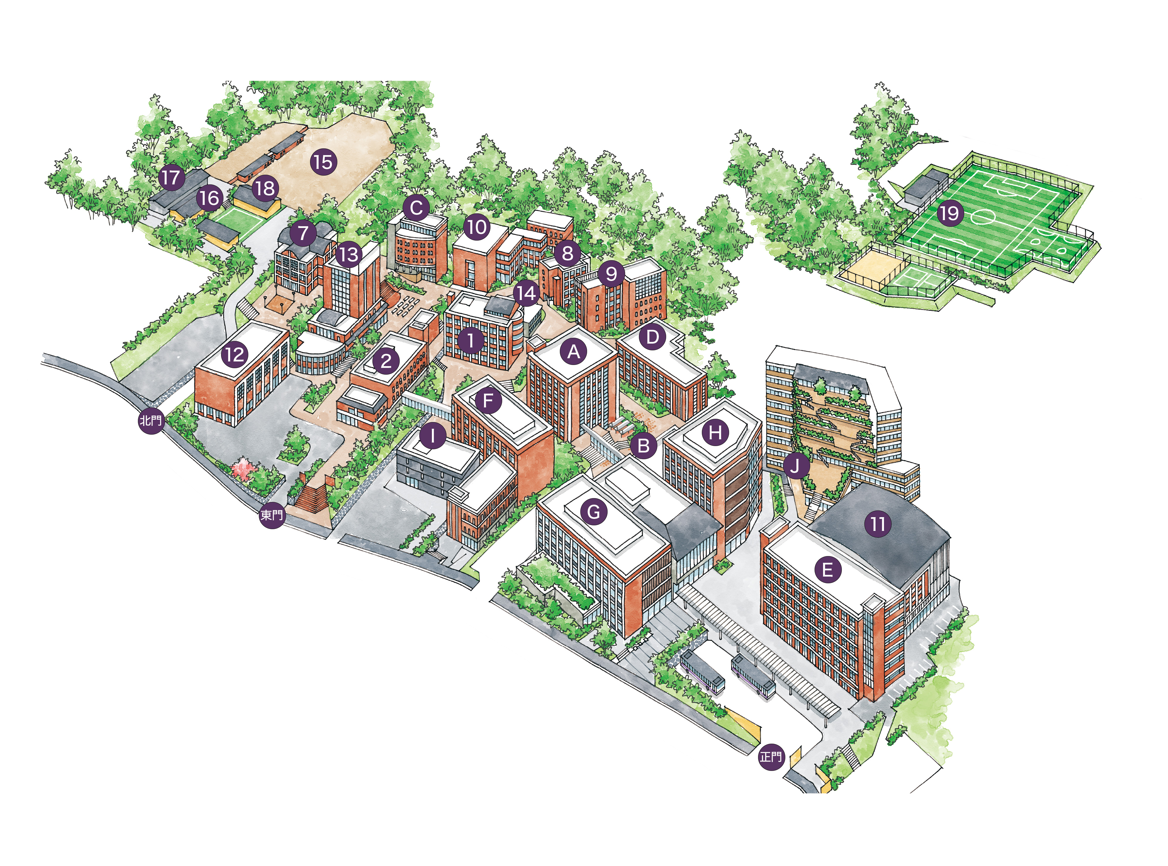 キャンパスマップ