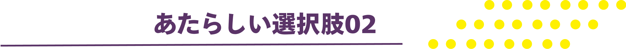 あたらしい選択肢02