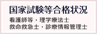 国家試験等合格状況